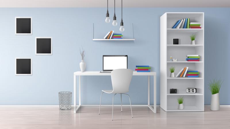Çalışma Alanlarında İlham Veren Home Office Boya Renkleri